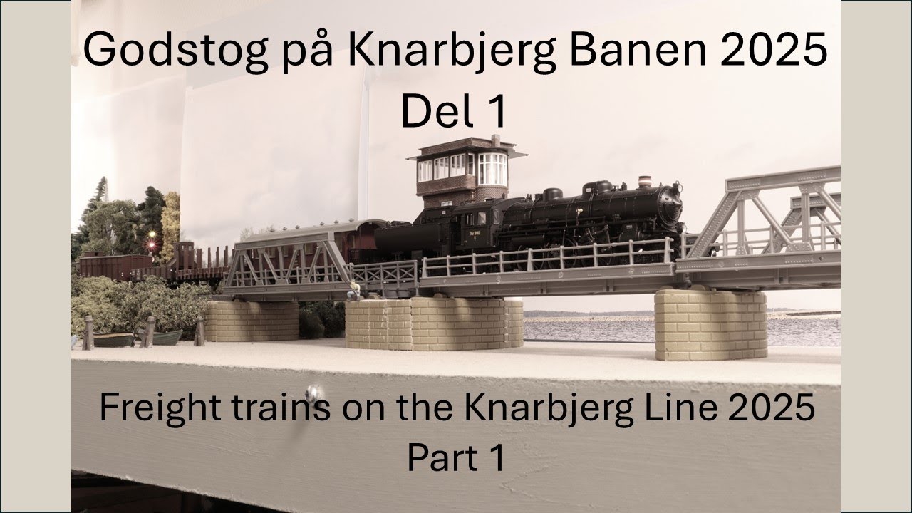 Godstog p&aring; Knarbjerg Banen 2025 - freight trains on the Knarbjerg Line part 1