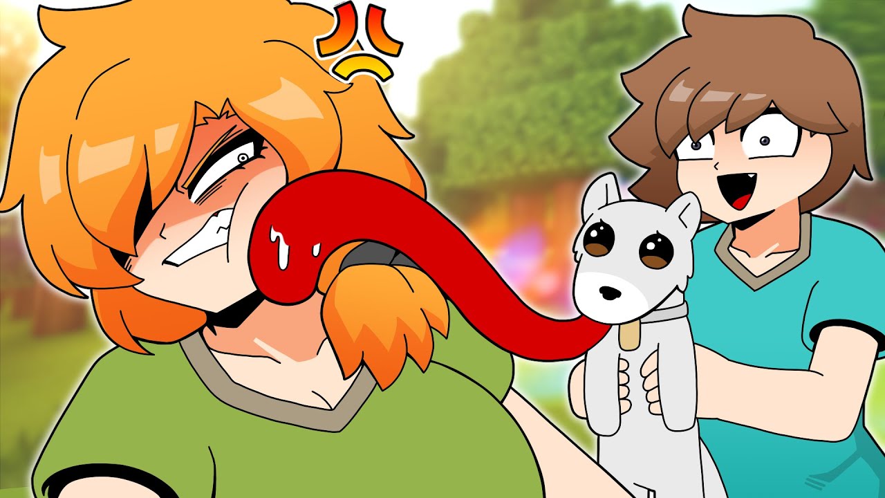 늑대를 줍다 - Pick up a Wolf | Minecraft anime