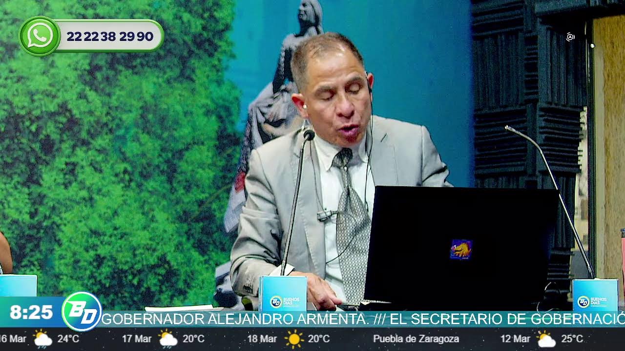 Buenos Días, el Noticiario de la Gente se encuentra totalmente en vivo desde Cinco Radio
