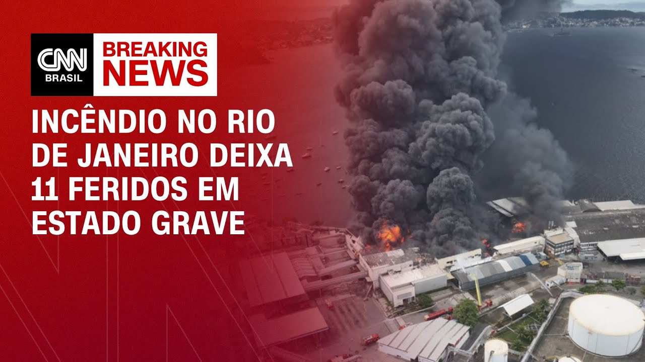 Incêndio no Rio de Janeiro deixa 11 feridos em estado grave | BASTIDORES CNN