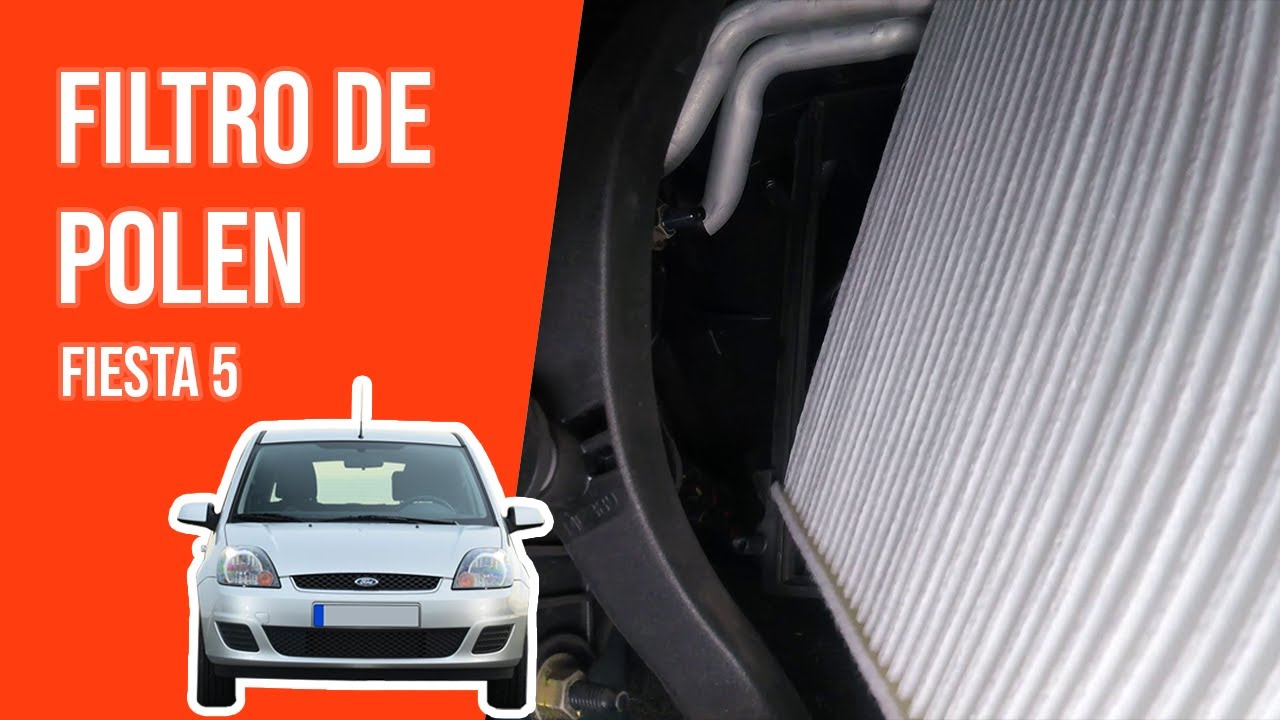 Cómo cambiar el filtro de polen / habitáculo FIESTA 5 👃