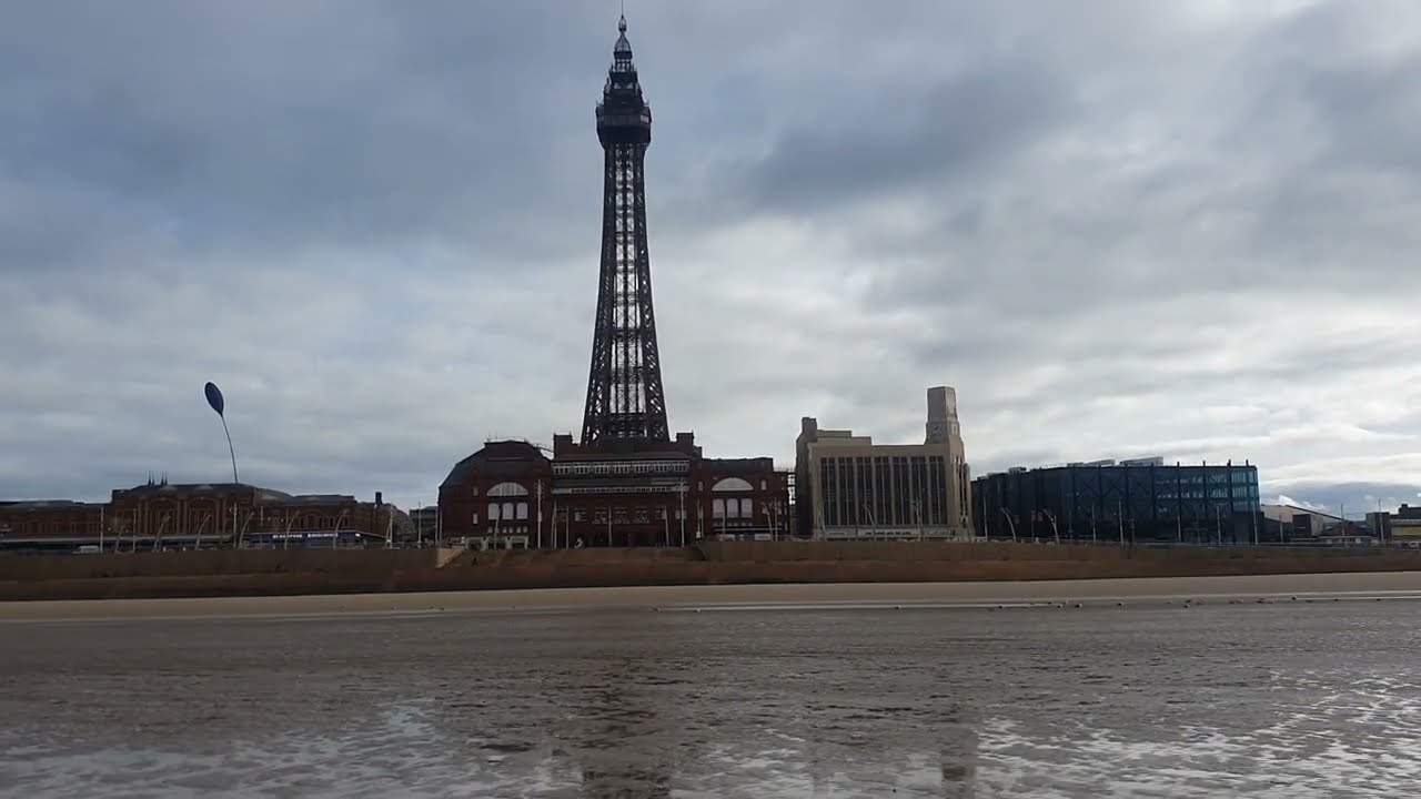 Tuesday 24th We Go As Far Out As Possible In Blackpool 