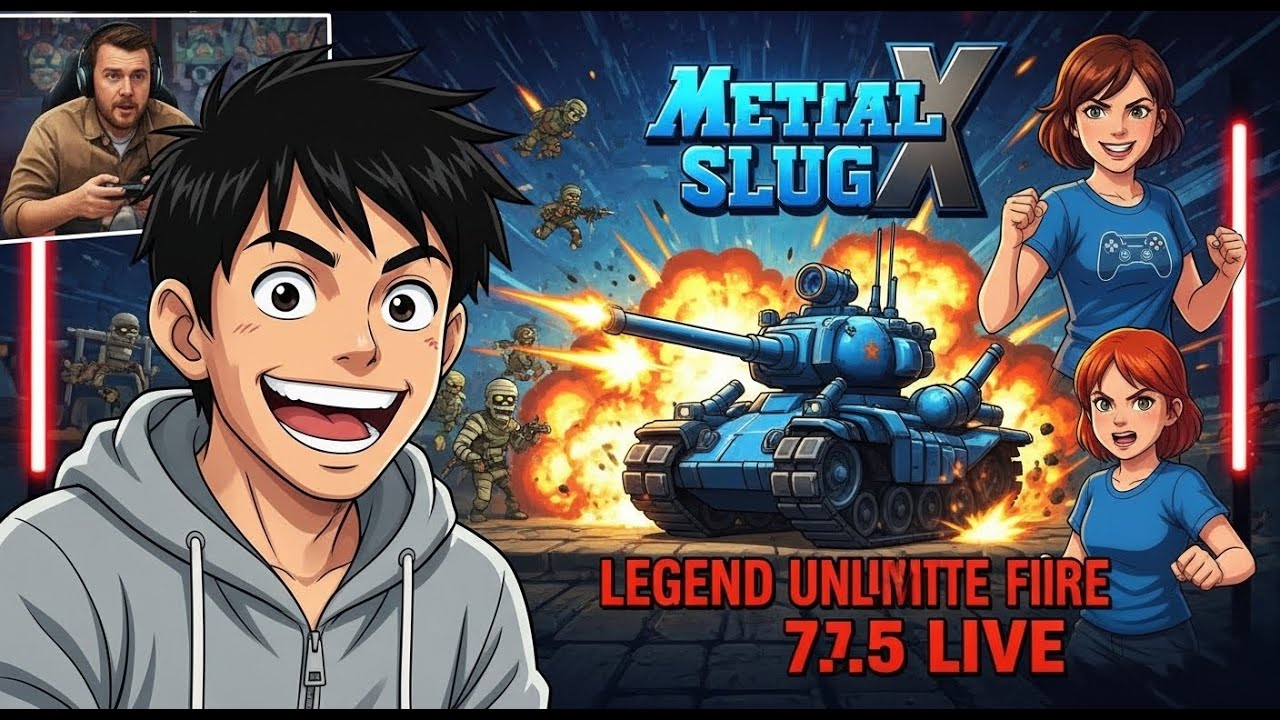 Metal slug X Legend Unlimited Fire 7.5 (Actualizacion 20-11-2025)