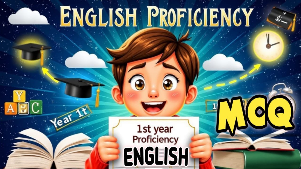 MCQ 1st year Proficiency in English MP DELED 2025/ MCQ Proficiency in English MPDELED 2025 MCQ