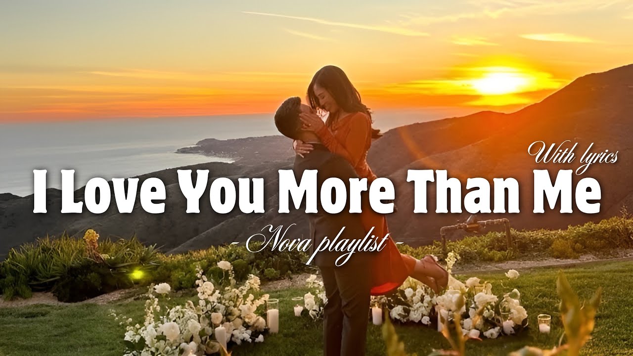 I Love You More Than Me - Romantic Love Song | Lyric Video
