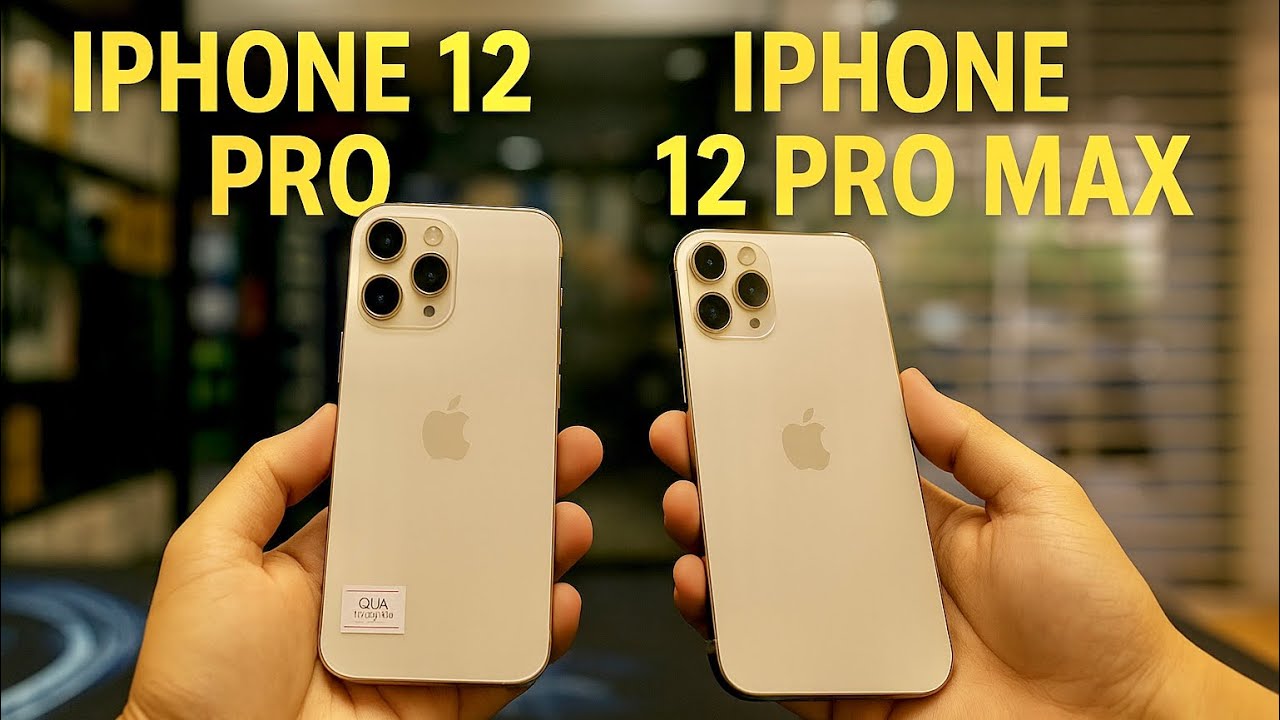 Iphone 12 pro max VS Iphone 12 pro Camera and Speed test Comparison video 🔥 #iphone12maxpro