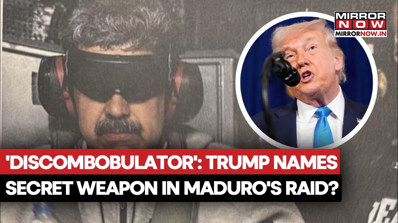 Trump Names Secret Weapon In Maduro's Raid In Venezuela? Calls It 'Discombobulator' | Watch