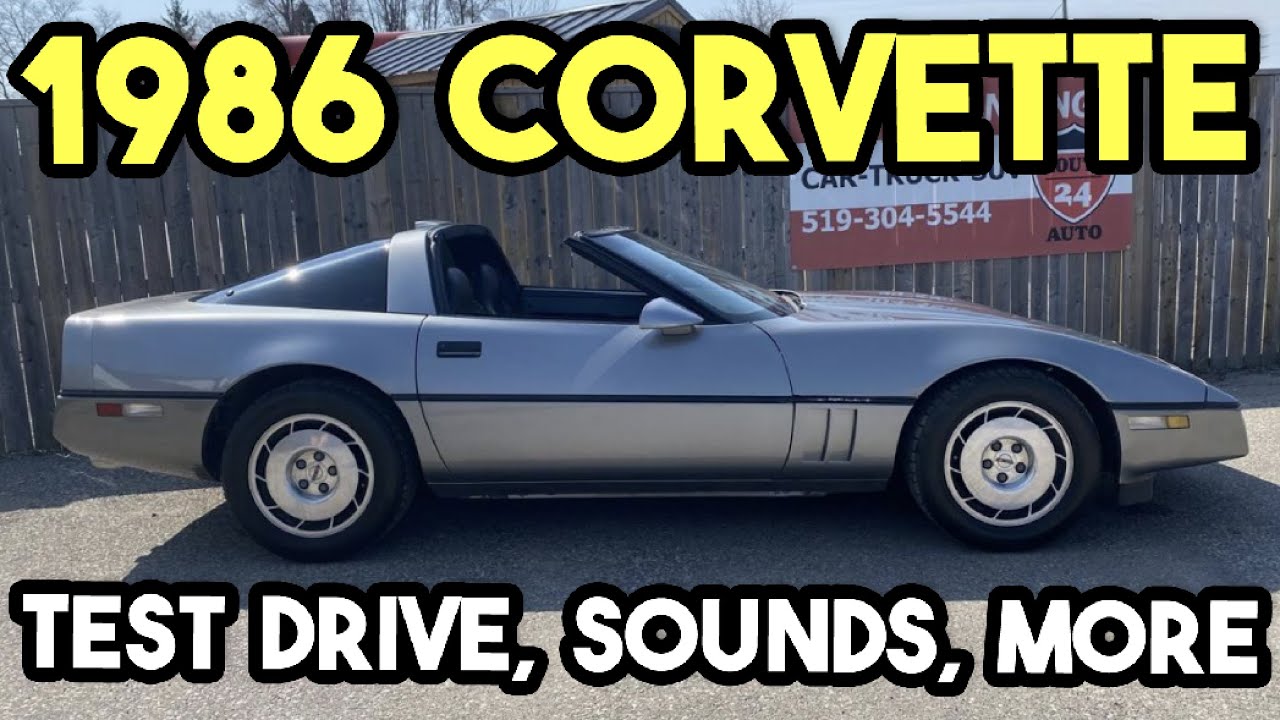 1986 Chevrolet Corvette Test Drive, Review, Comparison