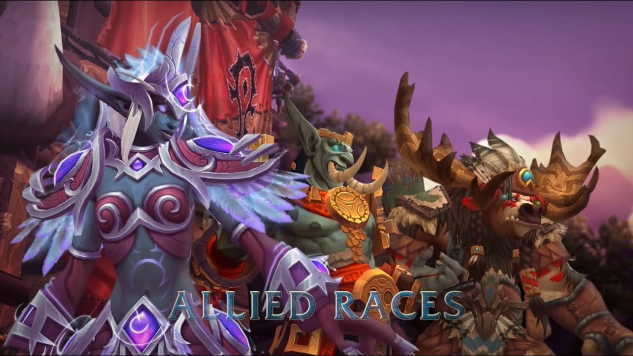 World Of Warcraft: Battle for Azeroth NEW RACES!!! -Horde