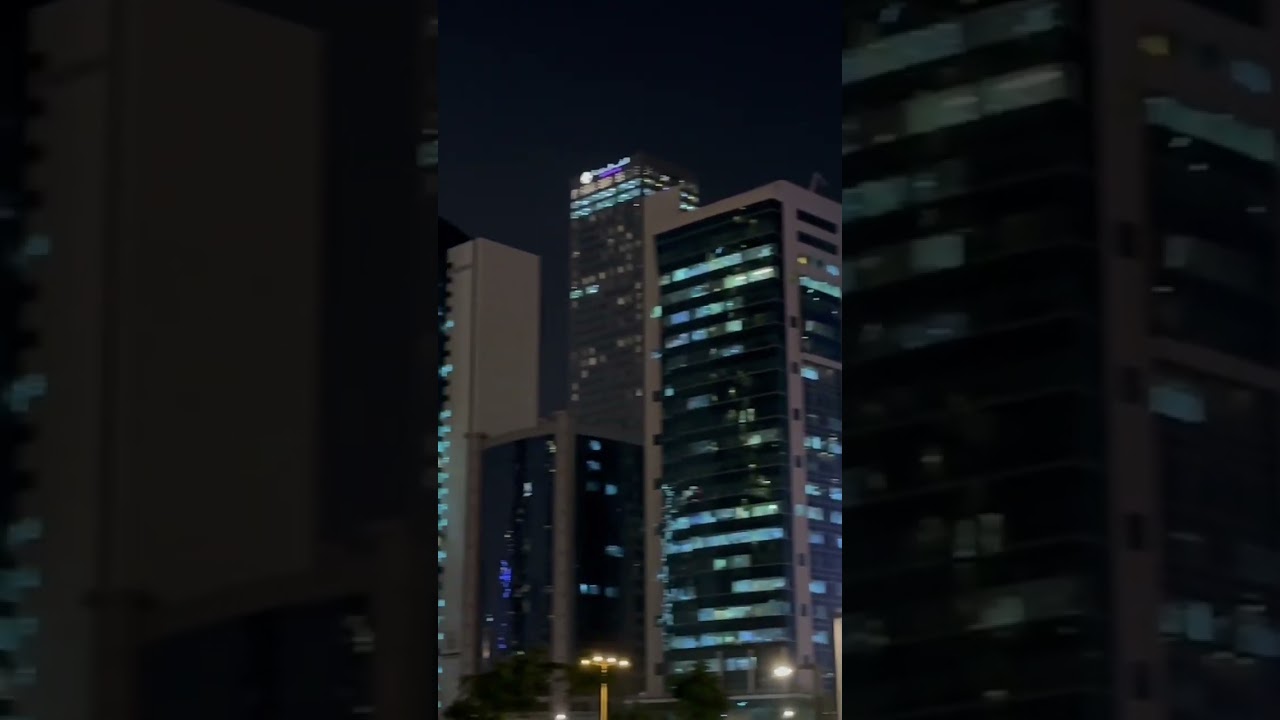 #doha night view | Qatar |