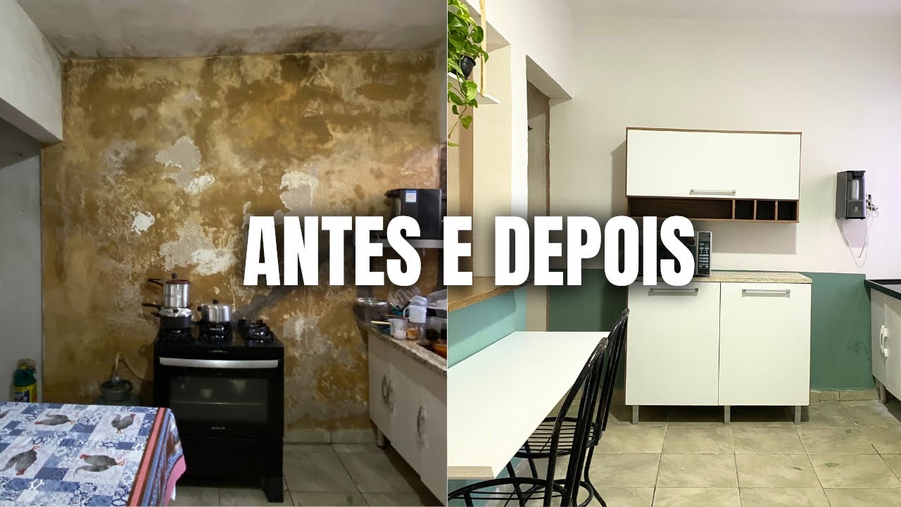 Maior TRANSFORMAÇÃO de COZINHA desse canal