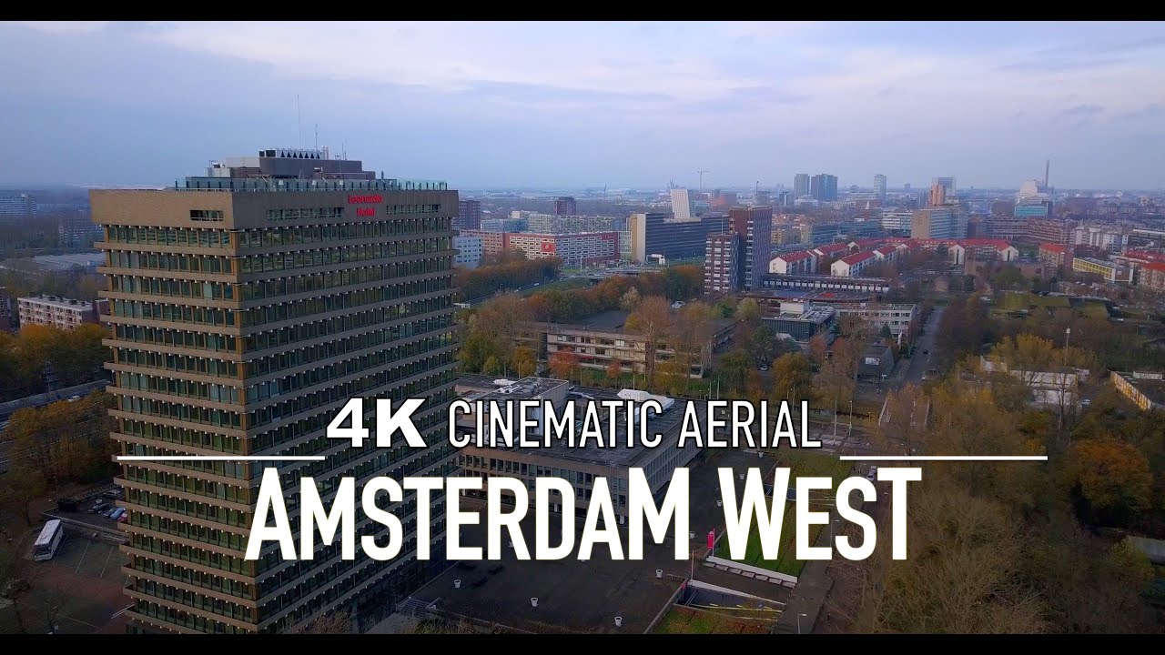 AMSTERDAM WEST Drone 4K 🇳🇱 | Holland Ultra HD
