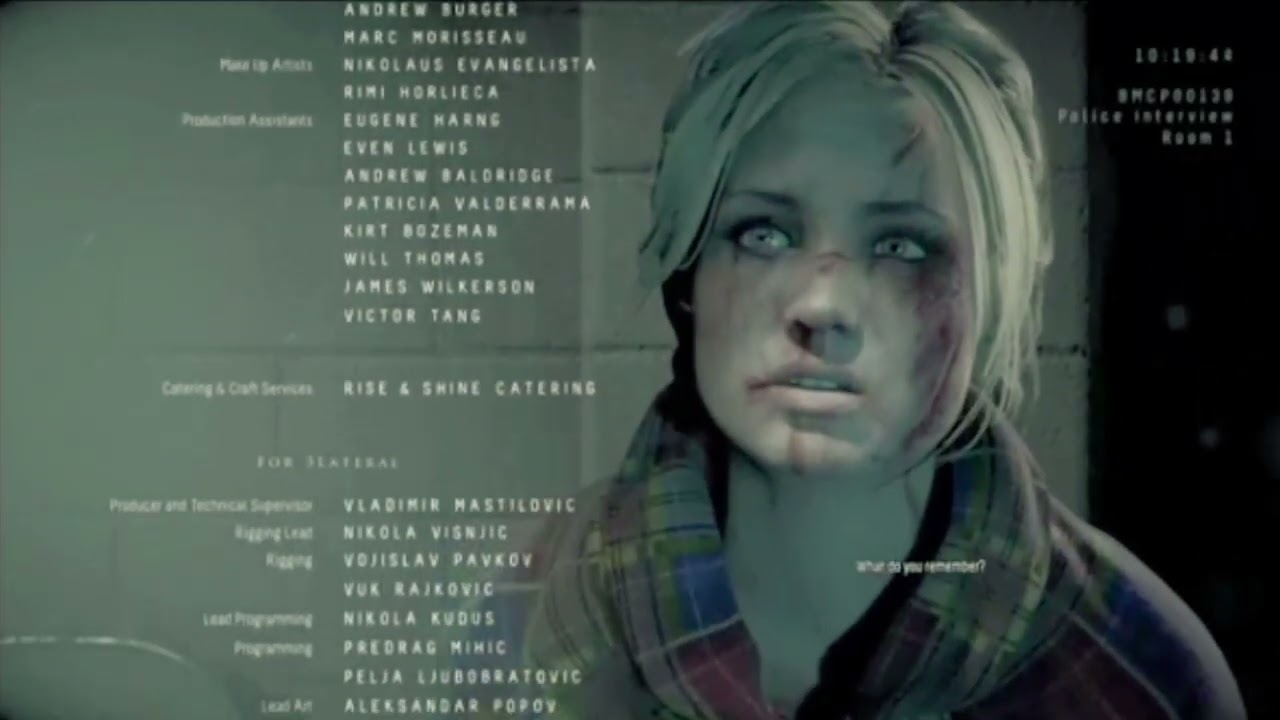 Until Dawn - Jessica Riley (Full Post Game Interview)