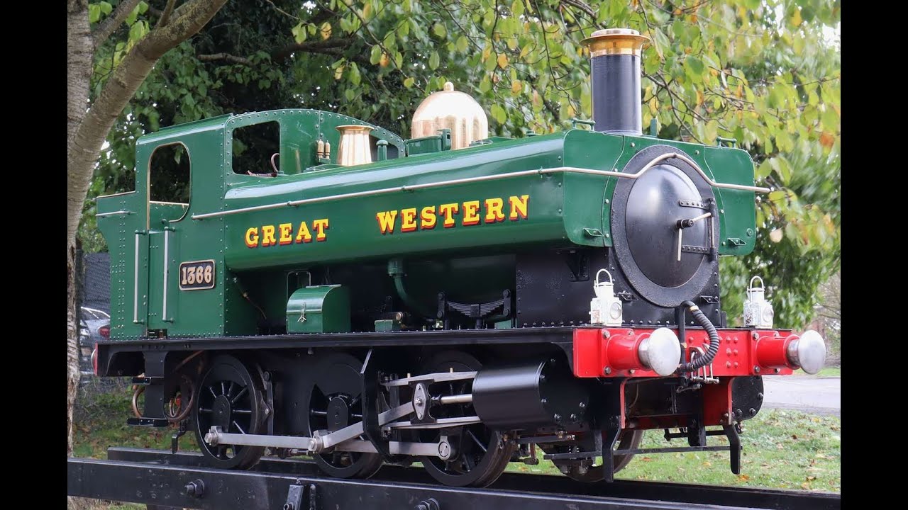 7 1/4 inch gauge GWR 1366 0-6-0PT