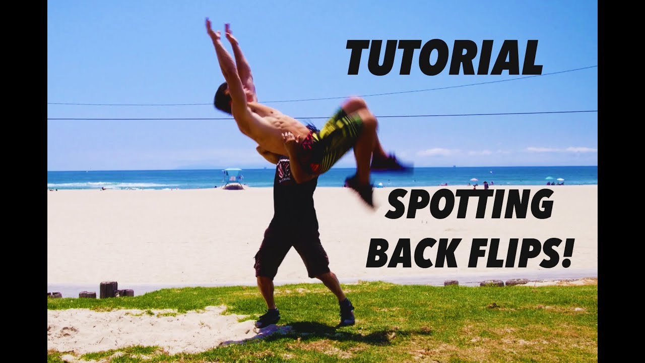 How to Spot a backflip tutorial- spotting back flip/tuck with Strength Project