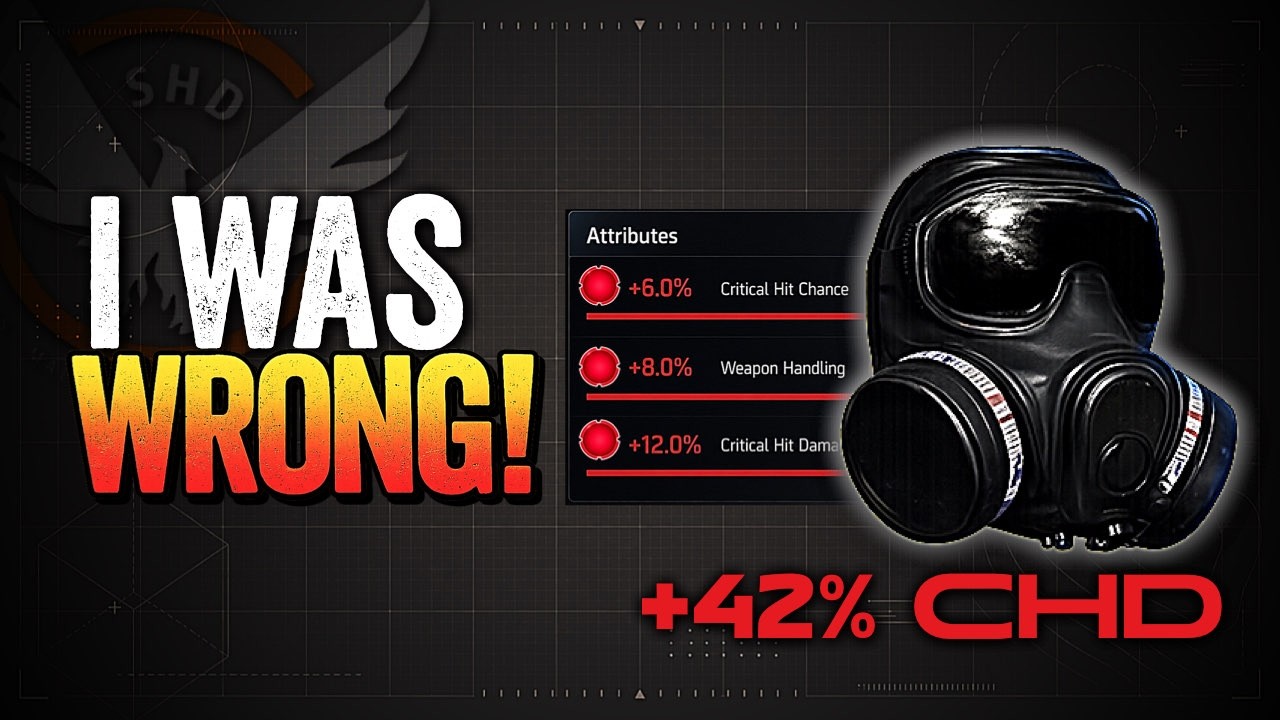 WTF&hellip; 42% CHD On 1 Piece⁉️ (Division 2)