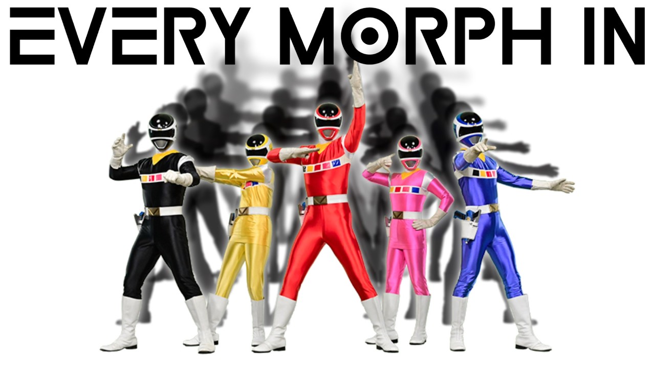 EVERY 'Power Rangers In Space' MORPH EVER