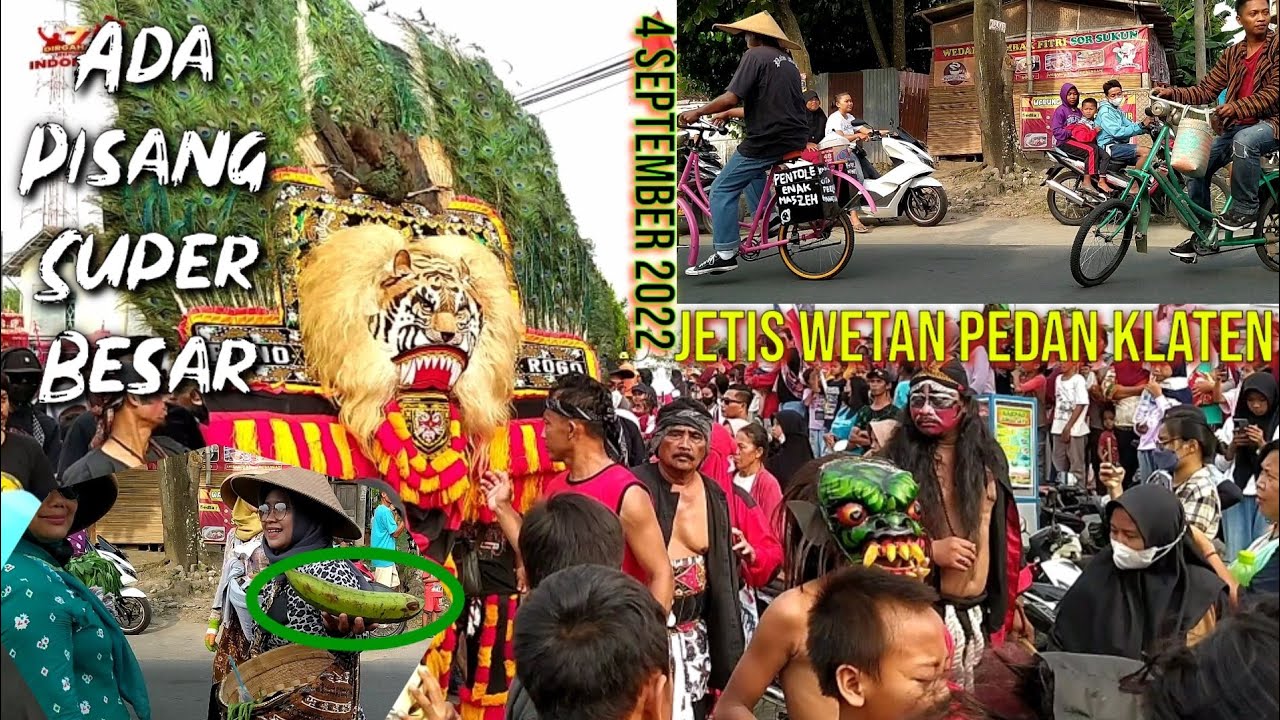 Karnaval Jaranan & Reog Desa Jetis Wetan Pedan Klaten 4 September 2022 Hari Ini Penonton FULL Part 1