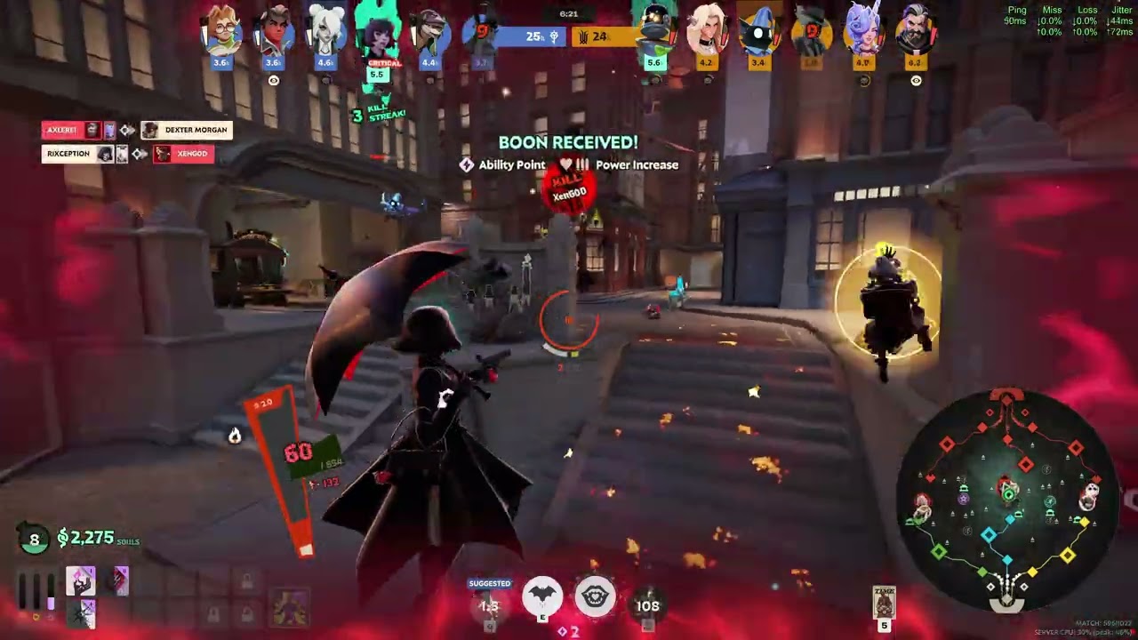 Deadlock Hazing | Need to get better with Mina | Infernus played an insane game