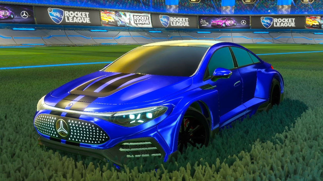 Новый Mercedes-Benz CLA на самом деле неплохо выглядит в Rocket League!!