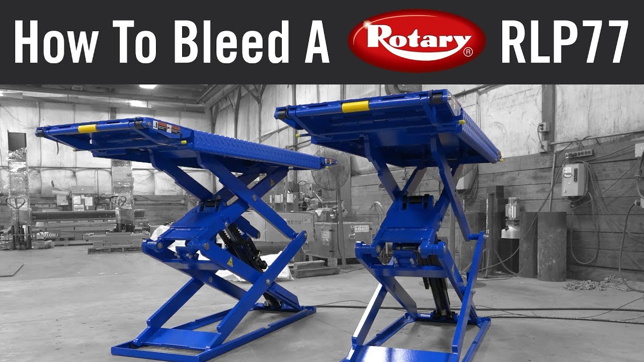 How to Bleed a Rotary RLP77