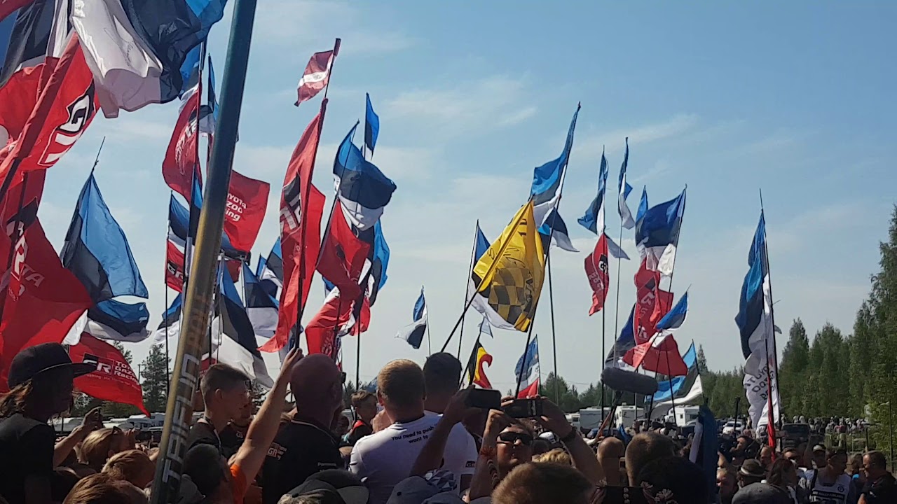 WRC Rally Finland 2018 podium, Ott Tänäk is a winner!