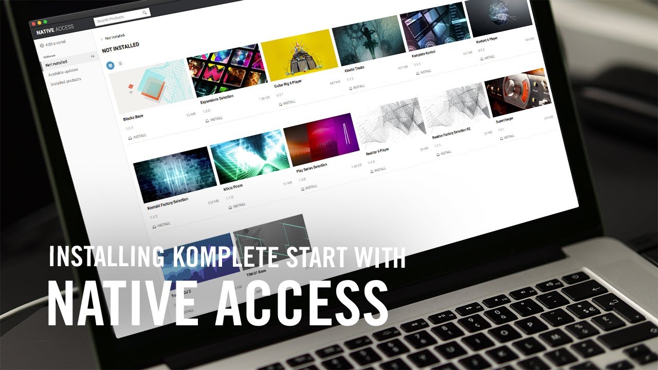 How to Use Native Access for KOMPLETE START | Native Instruments