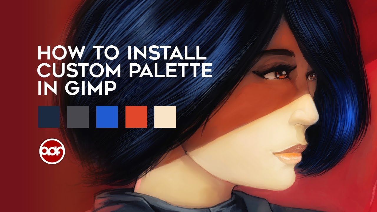 How to Install a Custom Gimp Palette