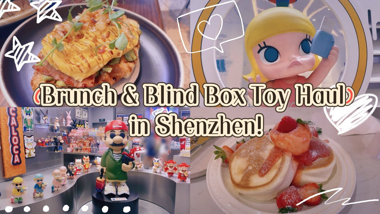 Shenzhen Day Out: Aesthetic Cafés & Cool Toy Stores! ✨