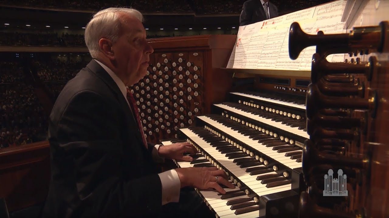 Clay Christiansen Performs His Final Organ Solo - "Morning Mood"