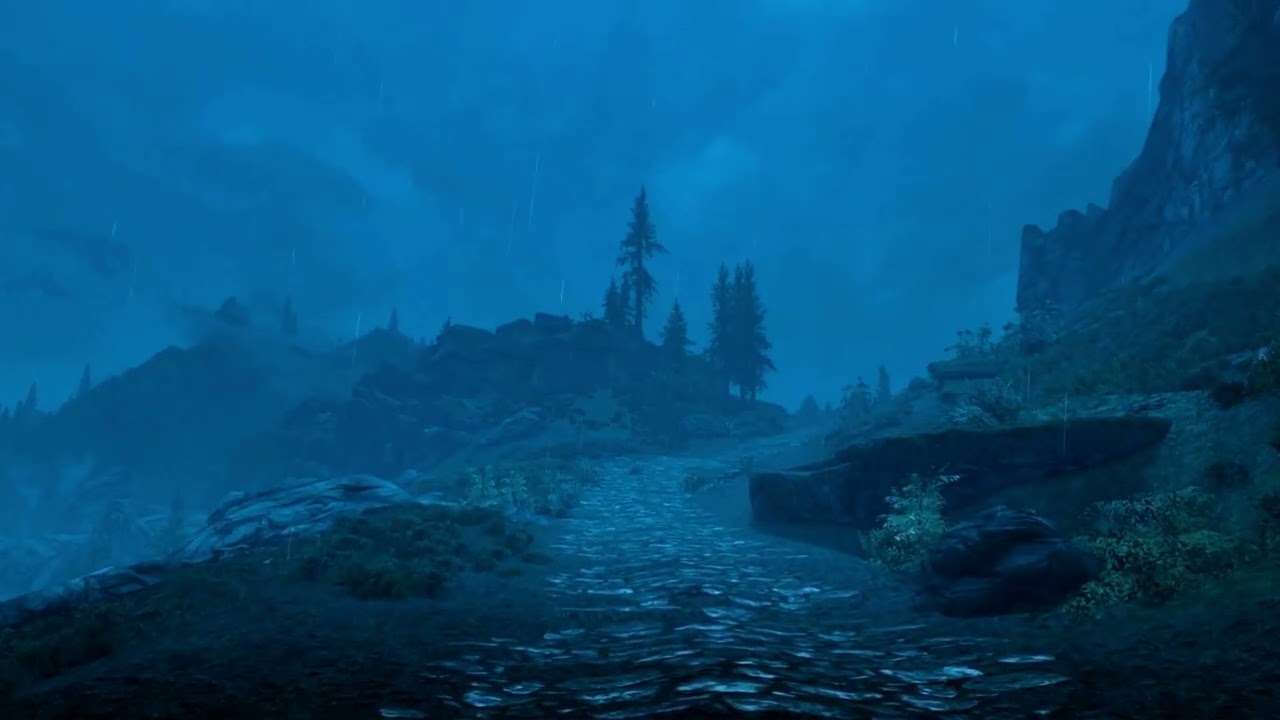 The Road from Whiterun to Ivarstead - Skyrim Ambience