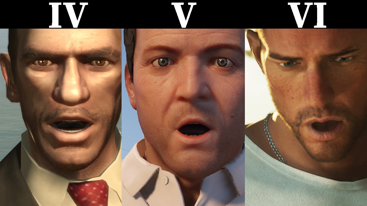 THE BIG COMPARISON | GTA IV vs. GTA V vs. GTA VI