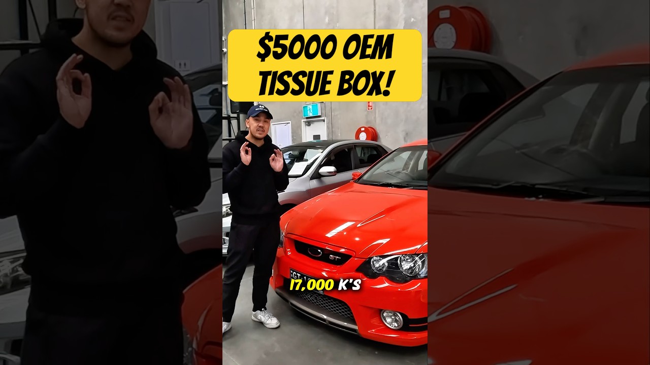 Rare Kleenex car parts is insane! 😂🙌🏻 #cars #ford #GT #carculture