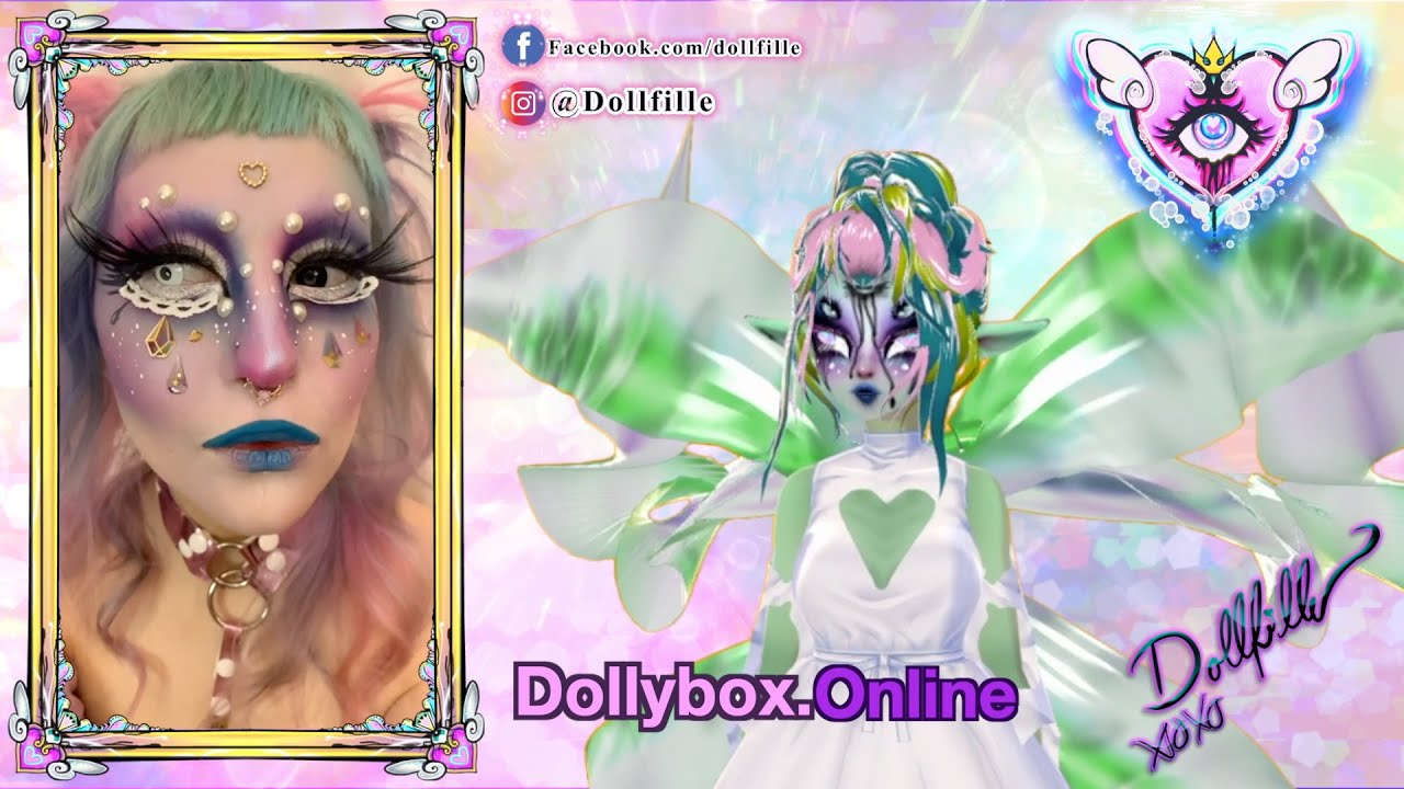 URSA Major VTUBER Makeup Tutorial By Dollfille (Toshi Salvino) for Bei Area Kei