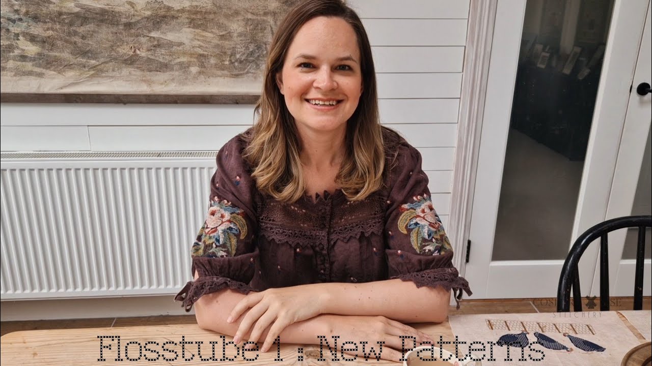 Flosstube 1: New Patterns and a visit to Arkansas