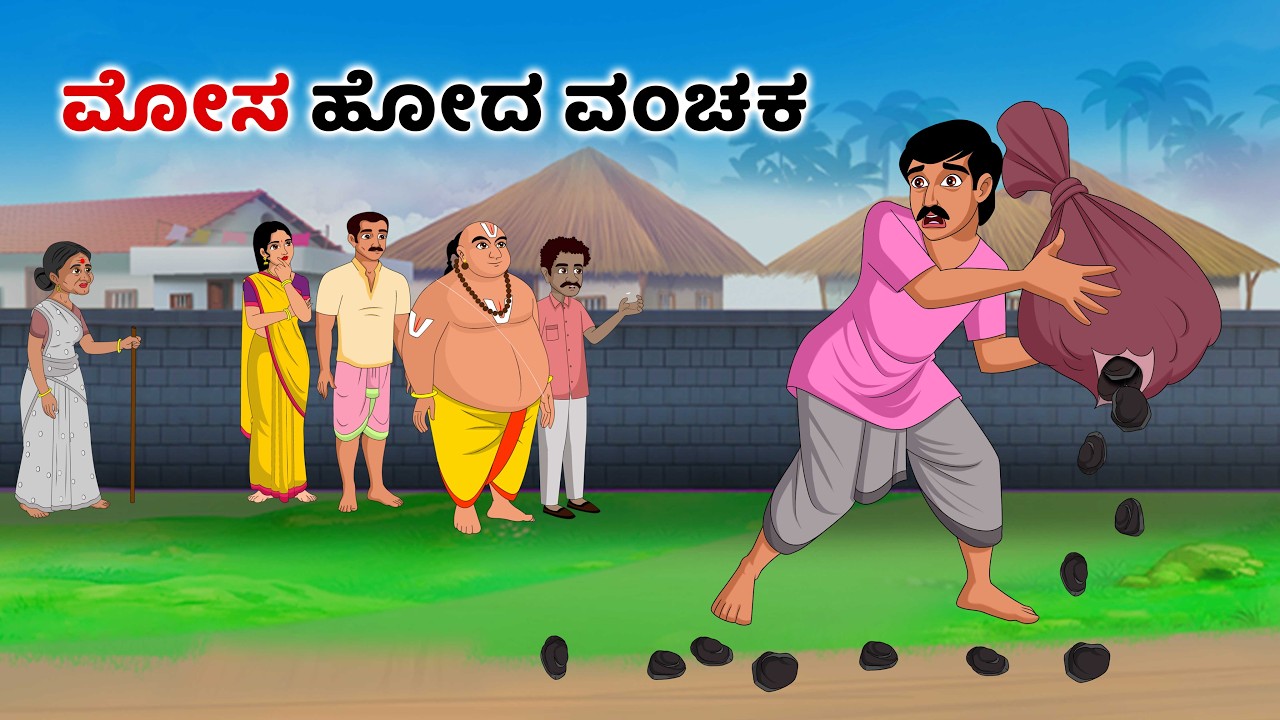 ಮೋಸ ಹೋದ ವಂಚಕ Stories in kannada | Kannada moral stories | Kannada kathegalu | Kannada family stories