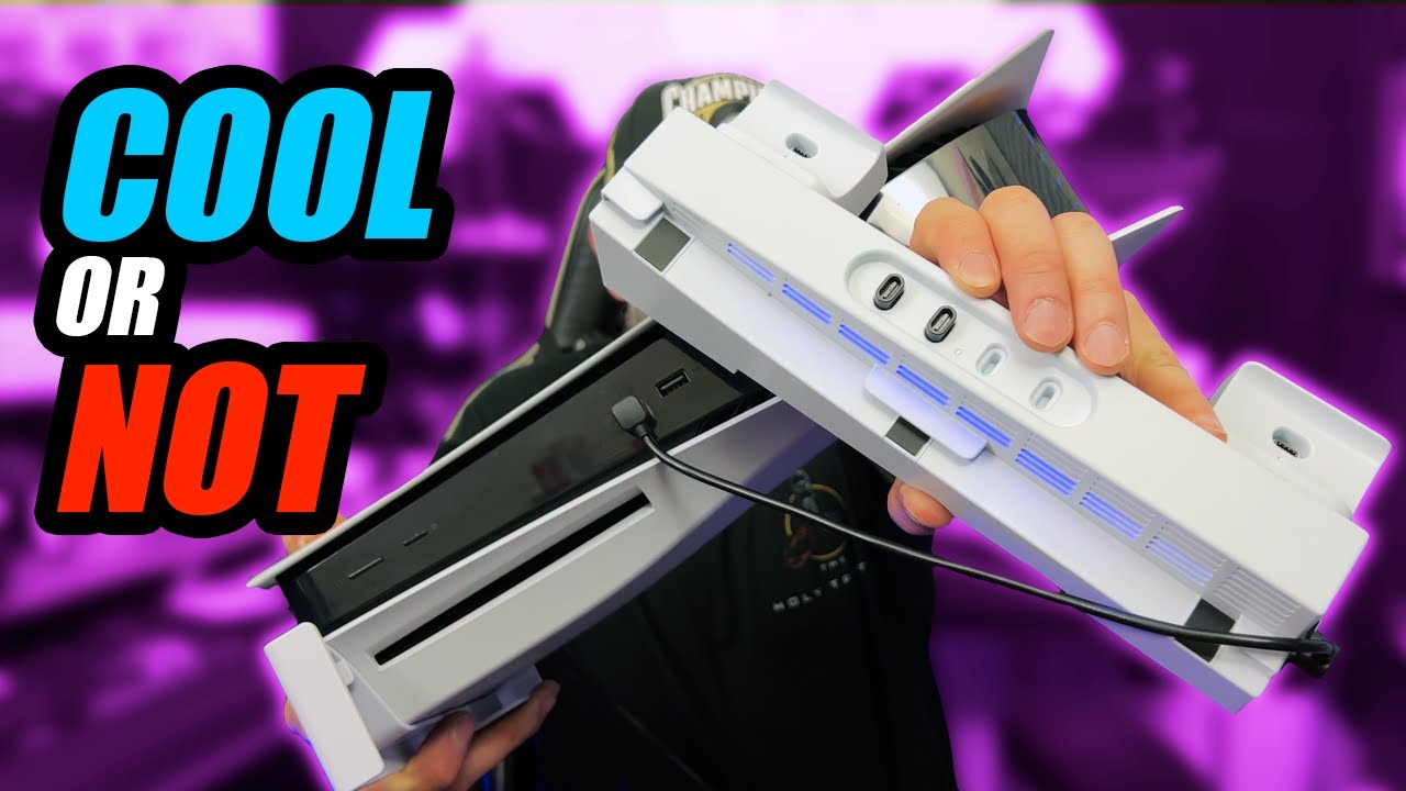 Может ли вентилятор охлаждать PS5? | Обзор охлаждающей подставки OIVO для PS5