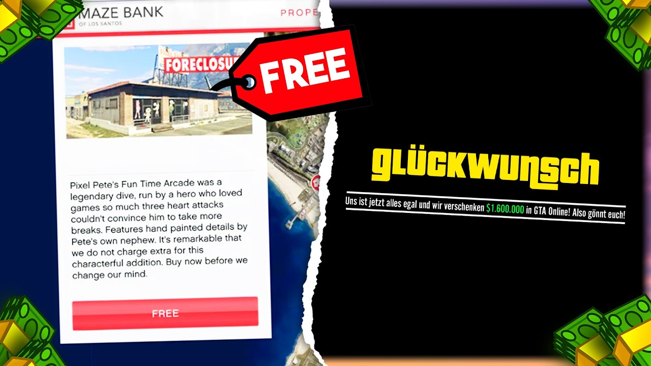 MEGA EVENTWOCHE STARTET - $1.600.000 GESCHENKT, GRATIS SPIELHALLE & CASINO HEIST | GTA Online News