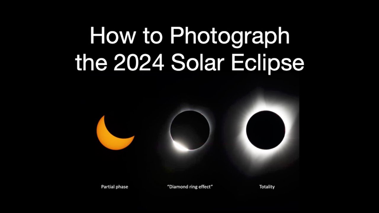 How to Photograph the 2024 Solar Eclipse - with Stan Honda