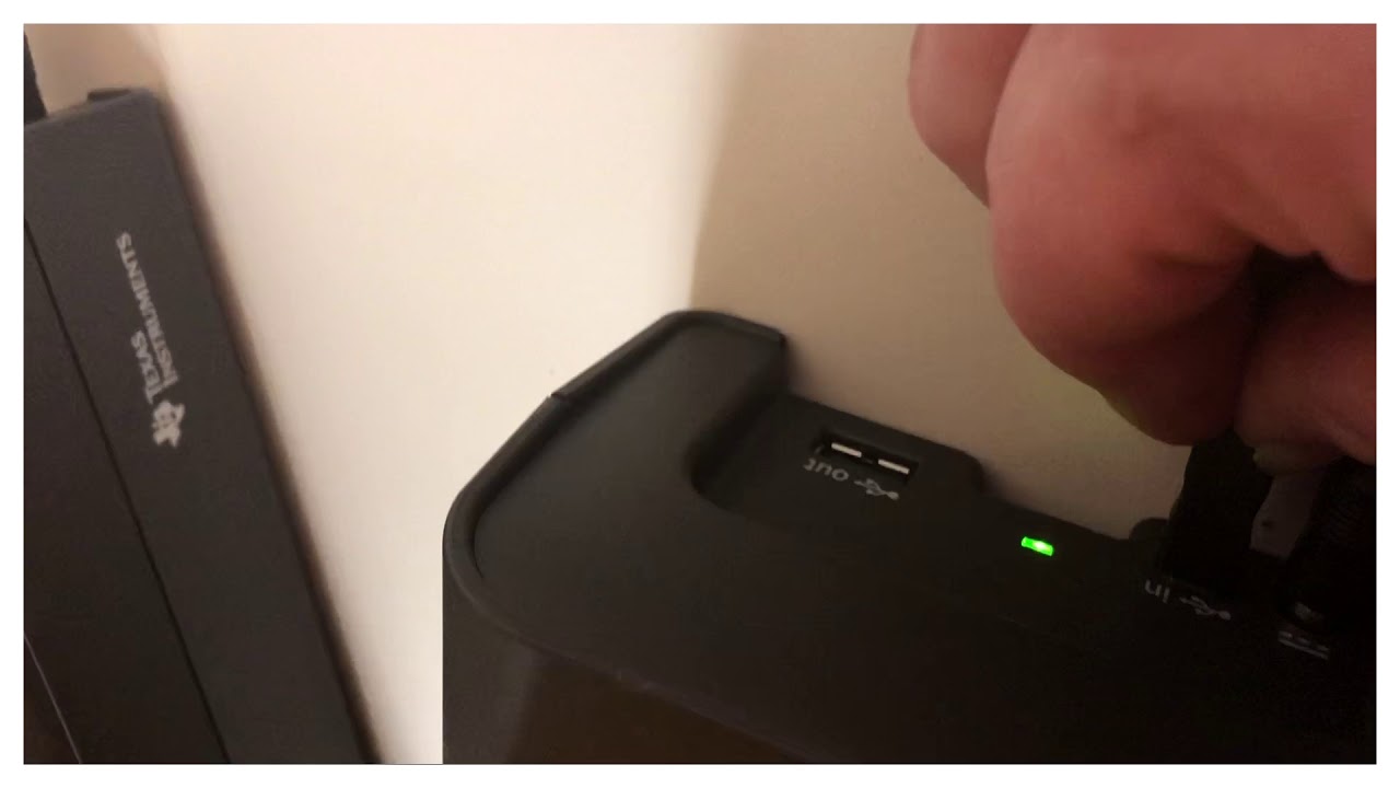 Setting a Dock of TI NSpire Calculators to Press-to-Test Mode