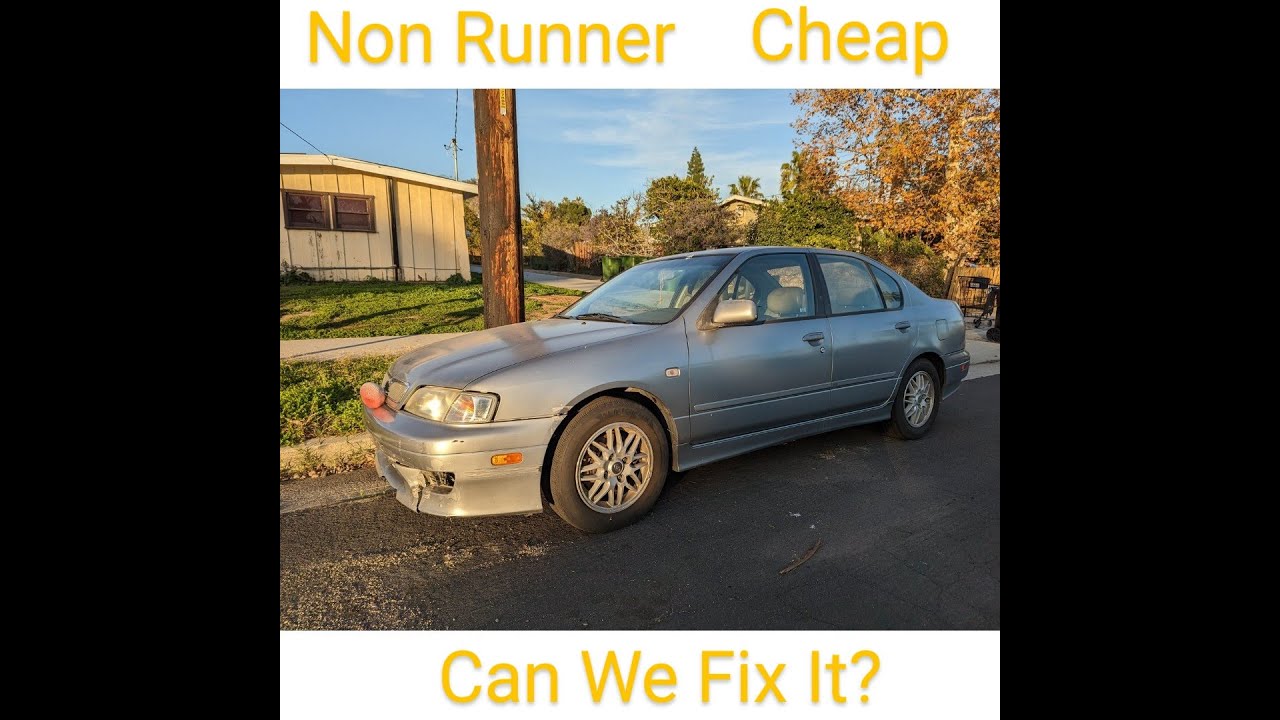 2001 Infiniti G20 Rebuild