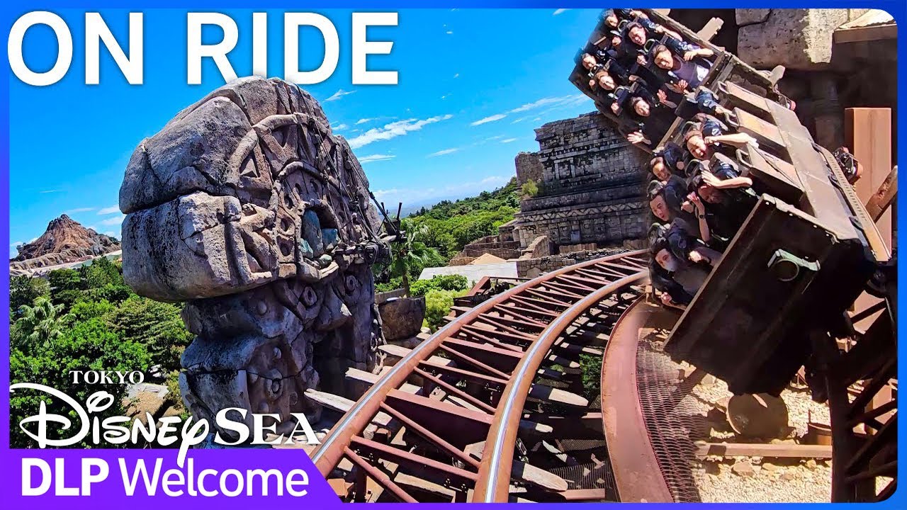 [4K On Ride] Raging Spirits - POV - Tokyo DisneySEA