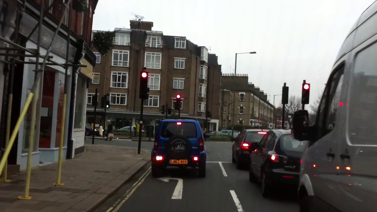 London Streets (604.) - Barnes - Richmond - Twickenham - Feltham - Hatton Cross