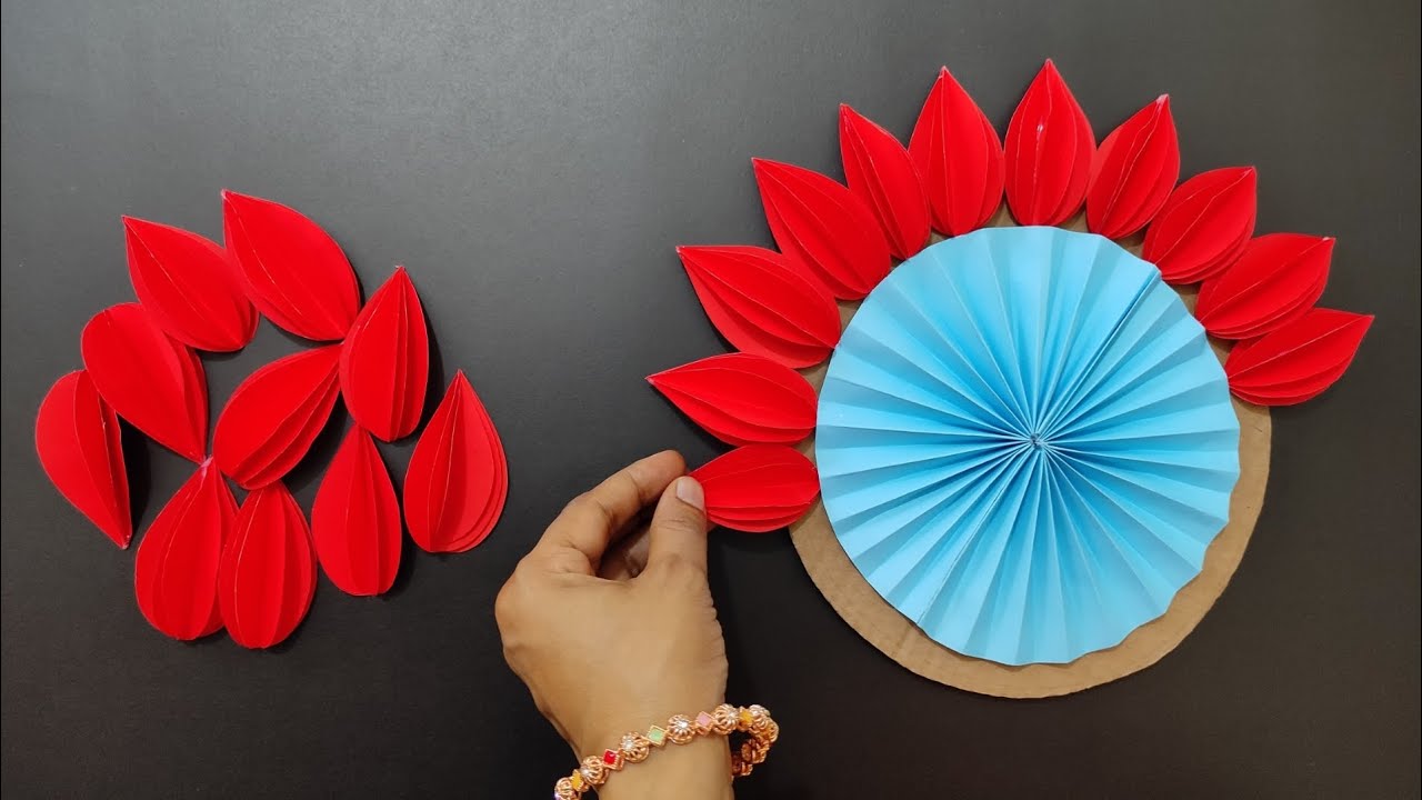 Beautiful and Easy Wallhanging Craft | Paper Craft for Home Decoration | Easy DIY Wall Hanging