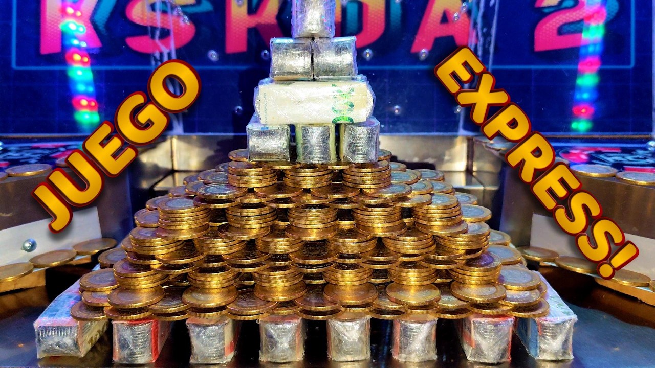 PIRÁMIDE EN TODA LA MÁQUINA!!! DE $10 #foryou #slotmachine #money #monedas #parati #dinero