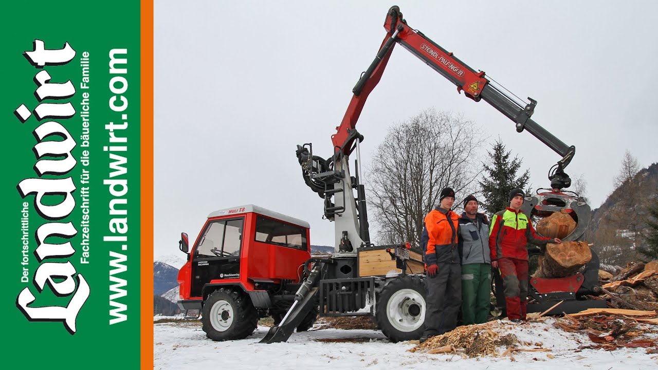 Reform Muli T8 im Forsteinsatz