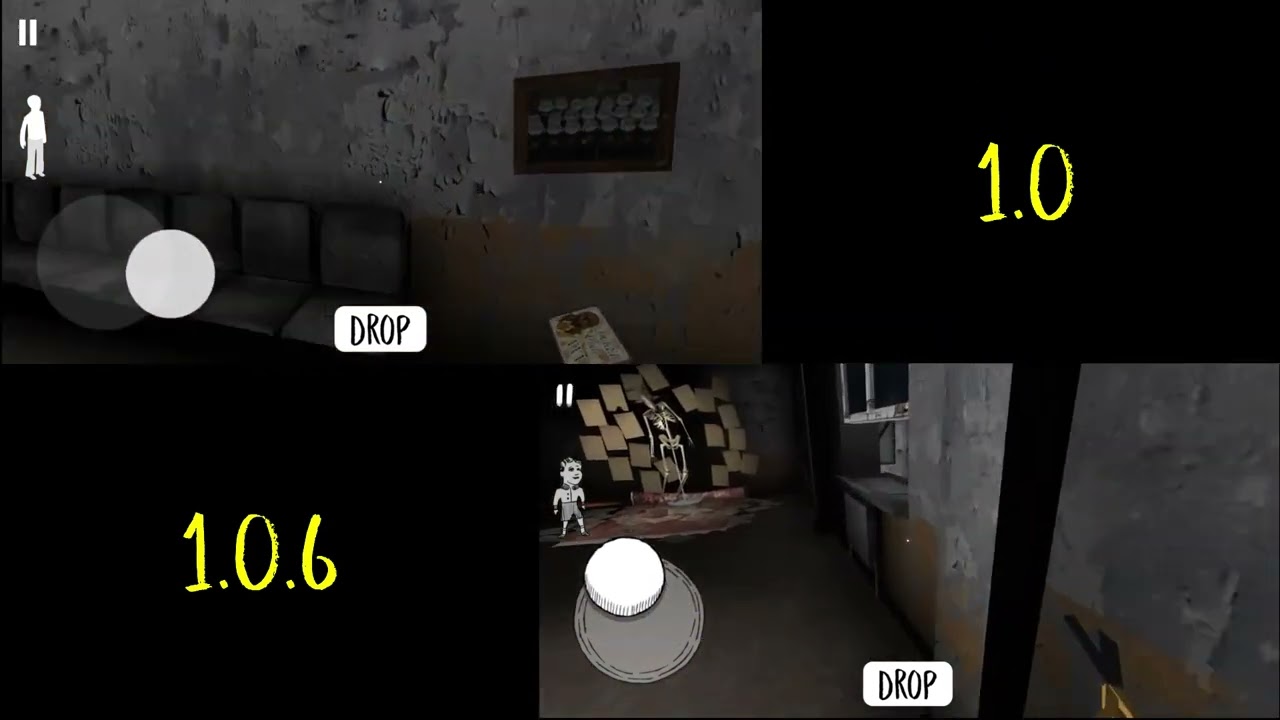 The Nun (V;1.0) vs. The Nun (V;1.0.6)