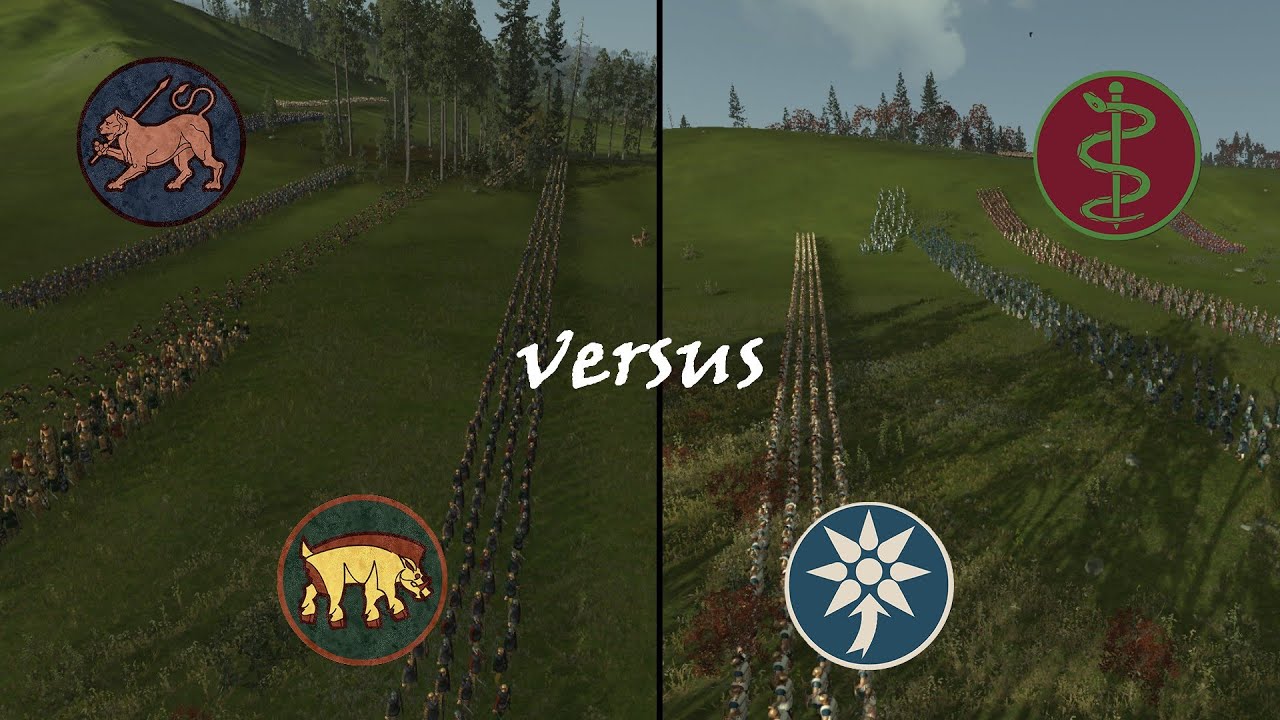 [LIIIG] [Reginbrand] Total War Rome II - Bataille multijoueur en 2vs2 (direct) : Double commentary
