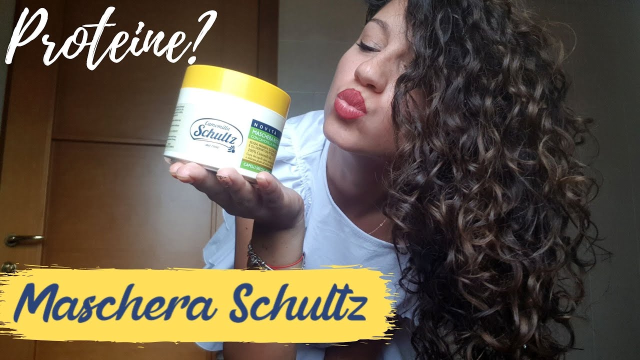 CAPELLI RICCI - Come e quando integrare le proteine? / Maschera Schultz e altro