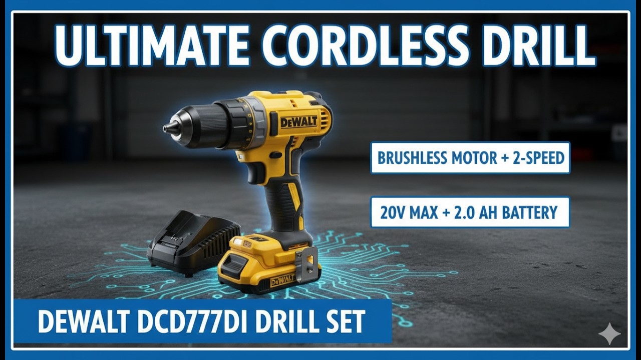 DEWALT 20V MAX DCD777D1 Review – 340 UWO Brushless Power Under $150?